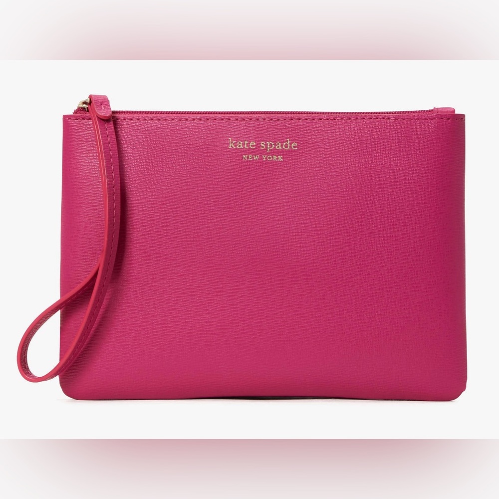 NWT Kate Spade Keaton Wristlet Beautiful Pink Color